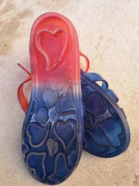 Plastové sandály, vel. 13, 30