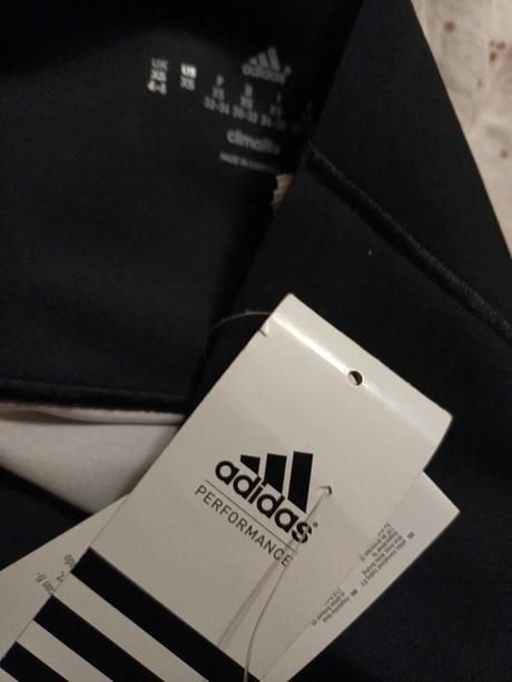 Nové legíny 3/4, vel xs, adidas, xs