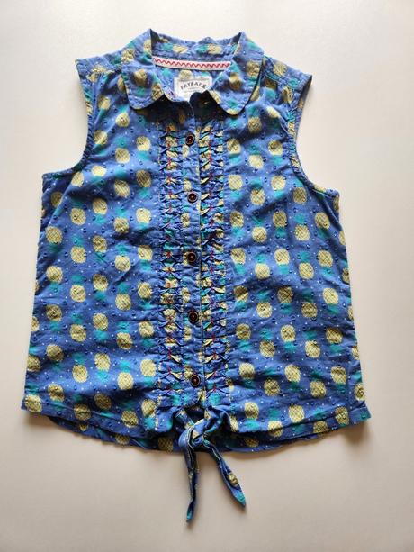 Obrázková crop halenka na uzel vel. 134, 134