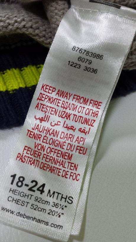 Svetr dinosaurus, debenhams,92