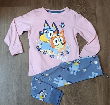 Dívčí pyžamo bluey, vel. 98/104, 98