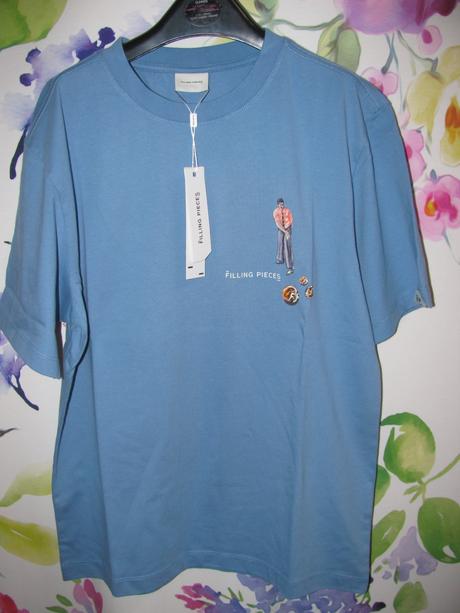 Bavlněné chlapecké, pánské tričko filling pieces, xs