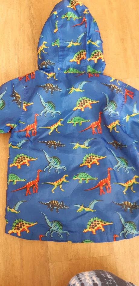 Jarní šusťáková podšitá bunda vel. 98, 98