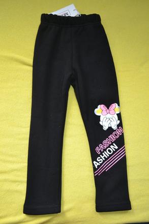 Oteplené legíny v.116, s fleece, 116