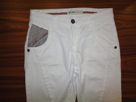 Super bílé rifle - velikost 27, m