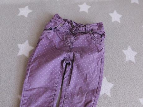 Puntíkaté kalhoty nutmeg vel.74/80, nutmeg,80