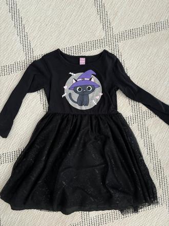 Černé šaty halloween 110, dopodopo,110