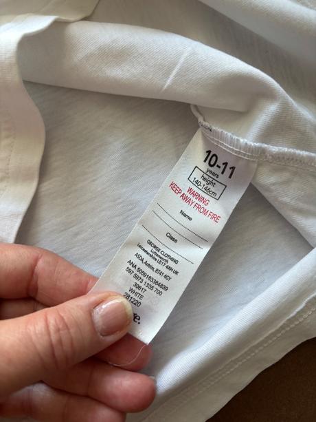 Triko bílé - v.10/11 let, george,146