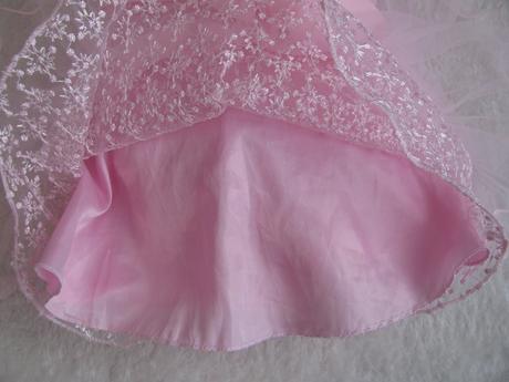 Krásné růžové sváteční šaty, pretty girl,68