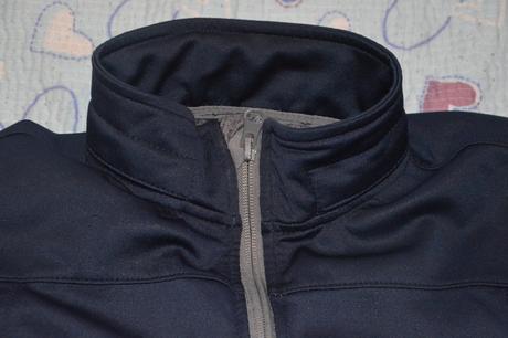 122 128 modrá softshellová bunda, zn. crane, 128