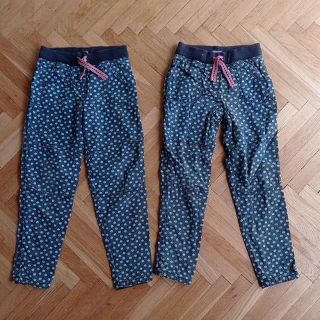 2x podšité kalhoty, 122