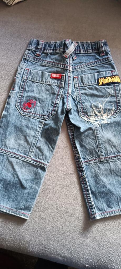 3/4 džíny spiderman, next,104