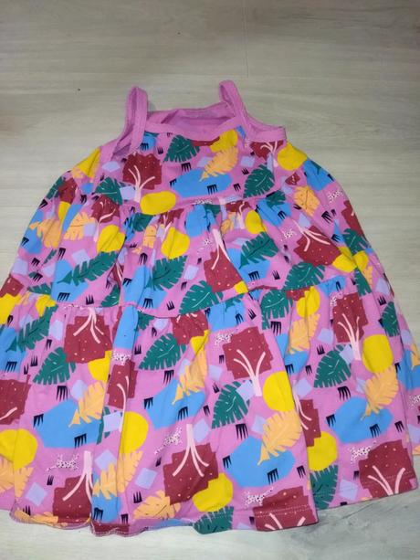 Růžové šaty 98 next, next,98