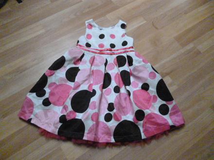 Puntíkaté šaty 2-4 bhs, bhs,98