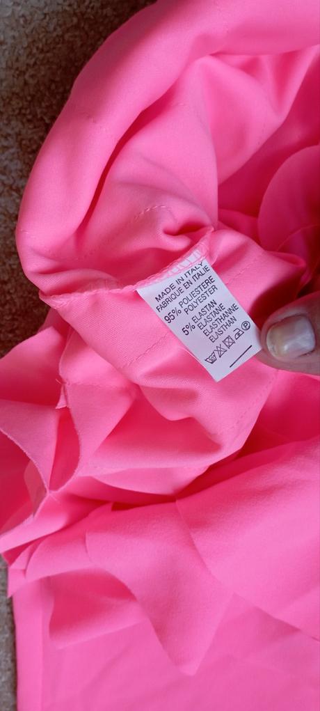 Neonové šaty "made in italy" vel."m", m