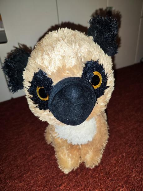 Plyšový pes mopslík, 