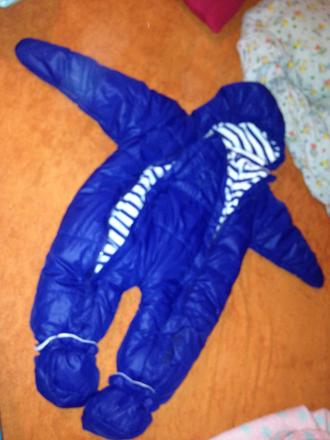 Klučičí kombinéza medvídek, fixoni,62