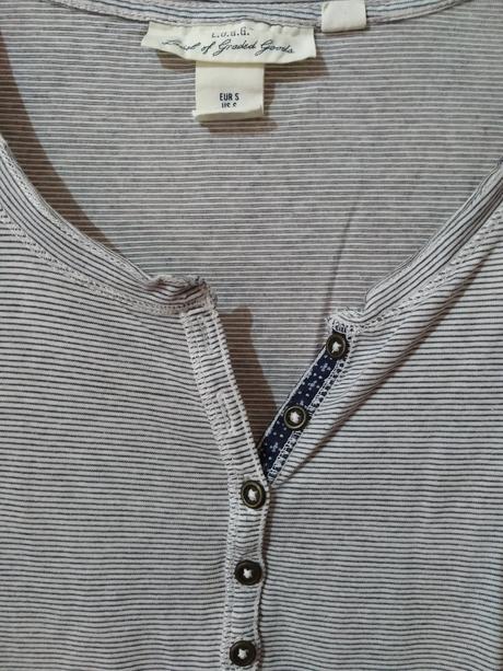 Triko 3/4 rukáv, h&m,s