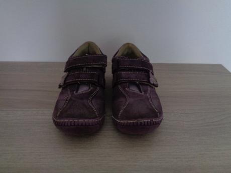 Kožené boty s motýlkem, pegres,30