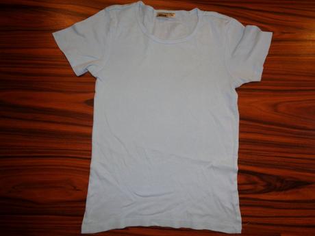 Světle modré bavlněné tričko, alive,164