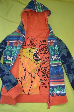 Mikina desigual na 5/6 let oboustranná, desigual,122