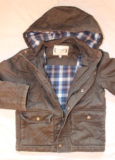 Bi20. zimní nepromokavá bunda 7-8 let, marks & spencer,128