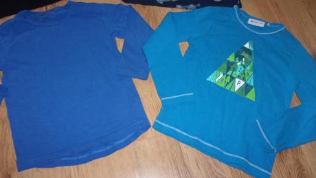 Trička, vel. 110/116, 110