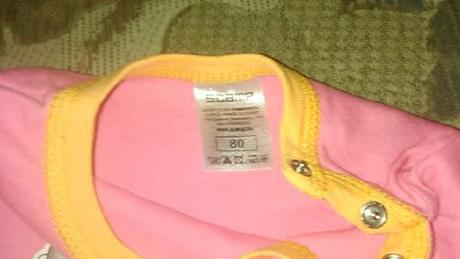 Body s dl.rukávem scamp 9-12měsíců top stav, 80