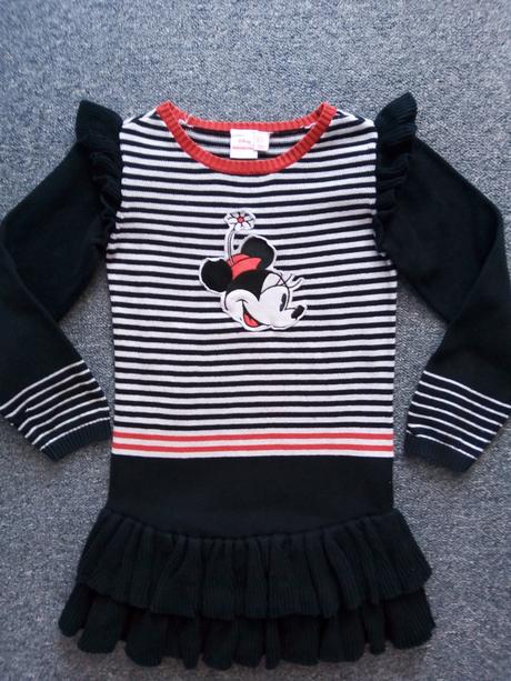 Svetrove šaty zn."disney" vel."110"oblékne i 122, disney,110
