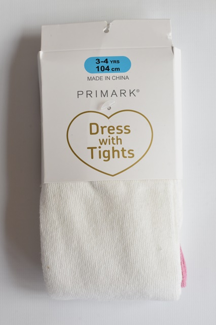 Punčocháče vel. 3 - 4 roky, primark,104