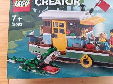Lego creator 31093 říční hausbót,