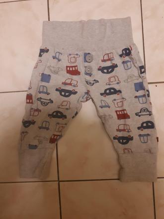 Autíčkové tepláky, mothercare,68