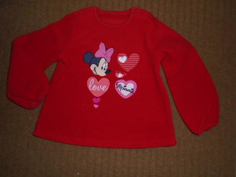 Mikina flees minnie vel 18-23 měs, disney,92
