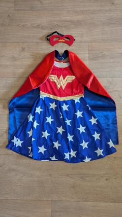 Ka374 karnevalový kostým wonder woman 6 - 7 let,