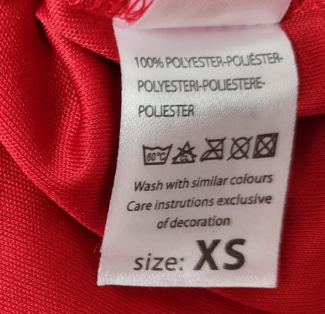 Fotbalistické tričko, xs