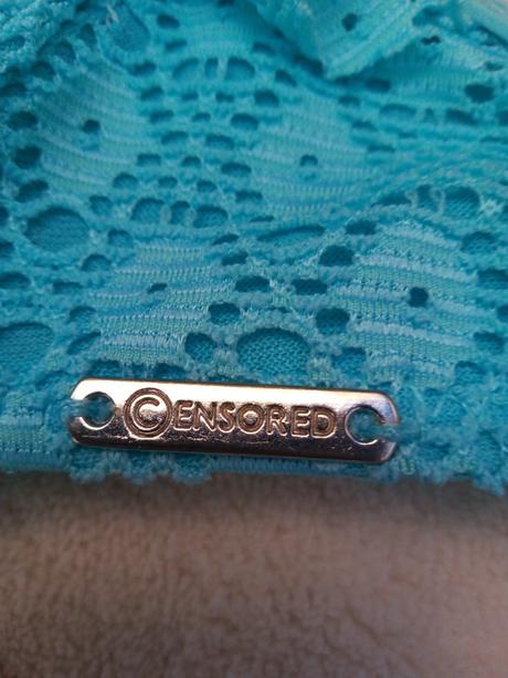 Dvoudílné plavky zn."ensored" vel."s", s