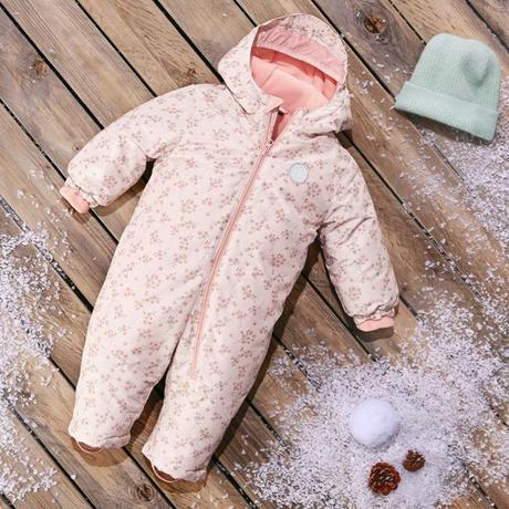 Kytičkovaná kombinéza zimní overal vel. 80, lupilu,80