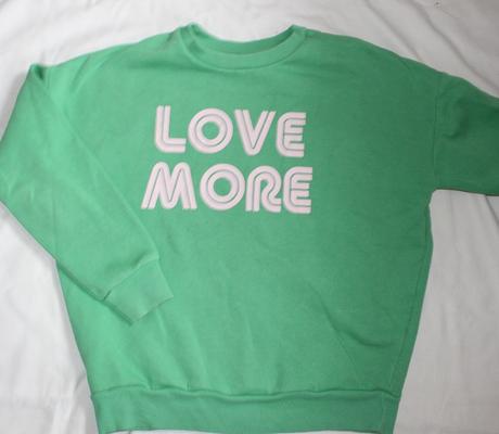 Po110. love mikina pro teenagerku 10-11 let, f&f,146