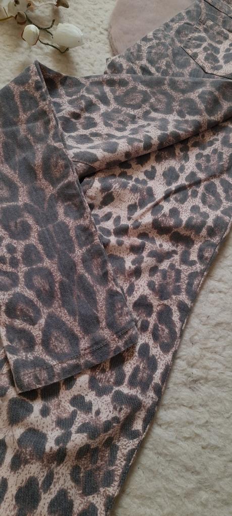 Only elegantní kalhoty s leopardím vzorem, only,m