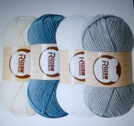 Pletací příze 50 g (4ks) - mix, 