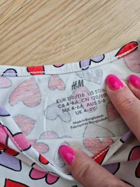 Tričko h&m, vel. 110/116, h&m,110