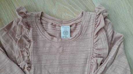 Světle růžová tunika lindex, vel. 116, lindex,116