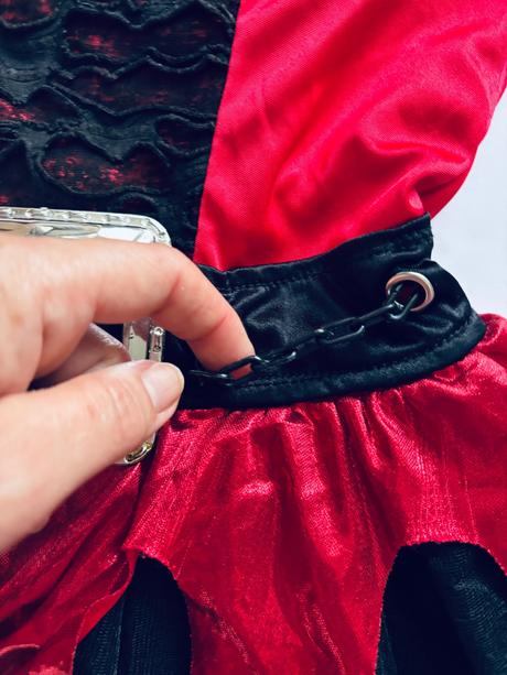 K5/ kostým čertice - v.8/10 let,