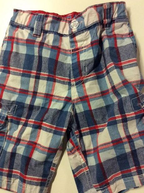 Plátěné šortky, rebel,104