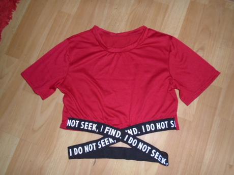 Tričko kroptop vel s, s