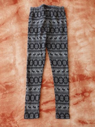 Legíny se zimním motivem, pepco,134