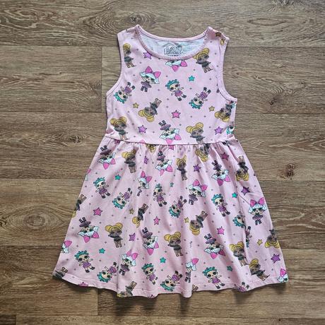 Dívčí letní šaty l.o.l. surprise vel. 134/140, 140
