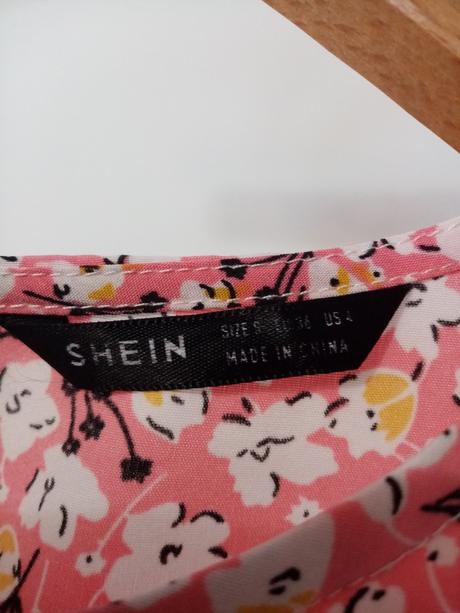 Šaty shein vel. s, s