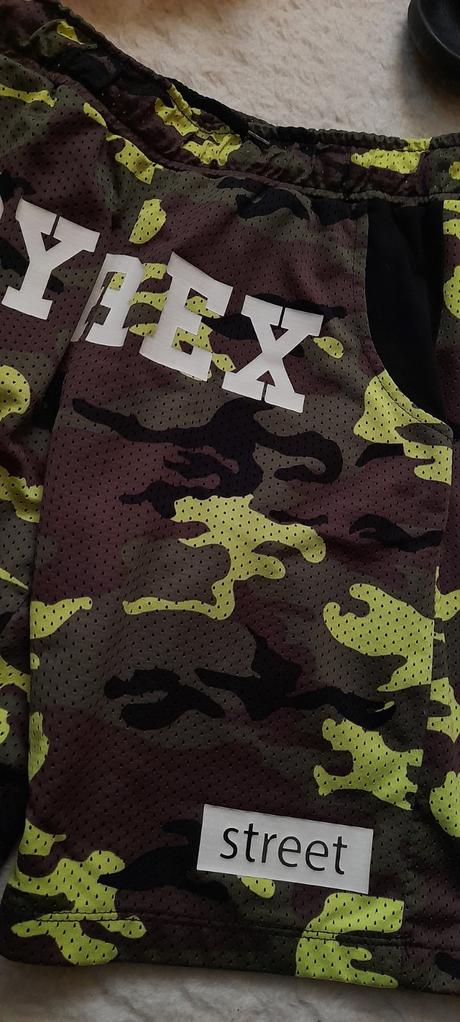 Pyrex maskáčové sportovní šortky, 158