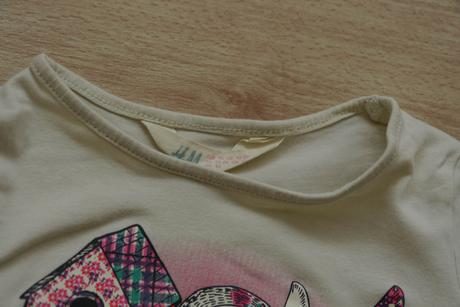 Tricko s ptackem h&m vel.92, h&m,92